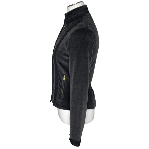 Moschino Velvet Embellished Jacket - Picture 4 of 12